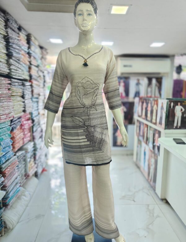 Co-ord set Khadi Offwhite/ Brige