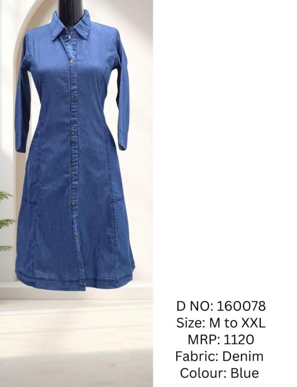 DENIM BLUE KURTI