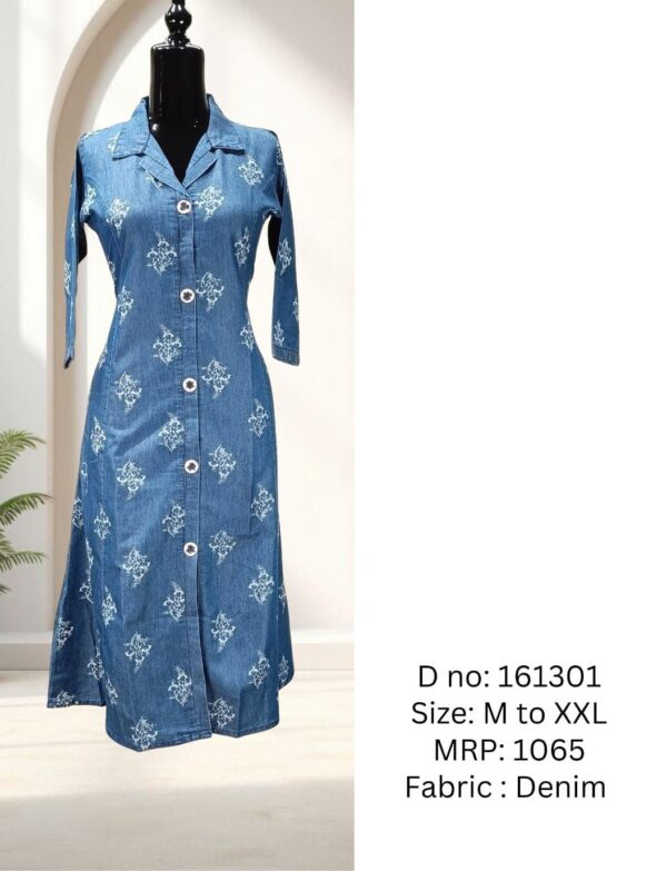 DENIM BLUE KURTI