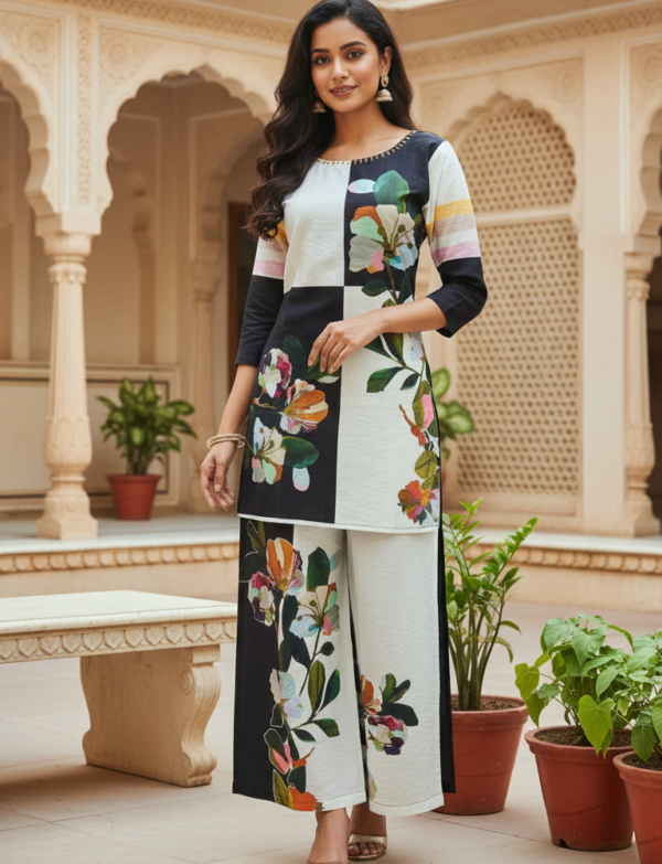 Co-ord-set multicolour