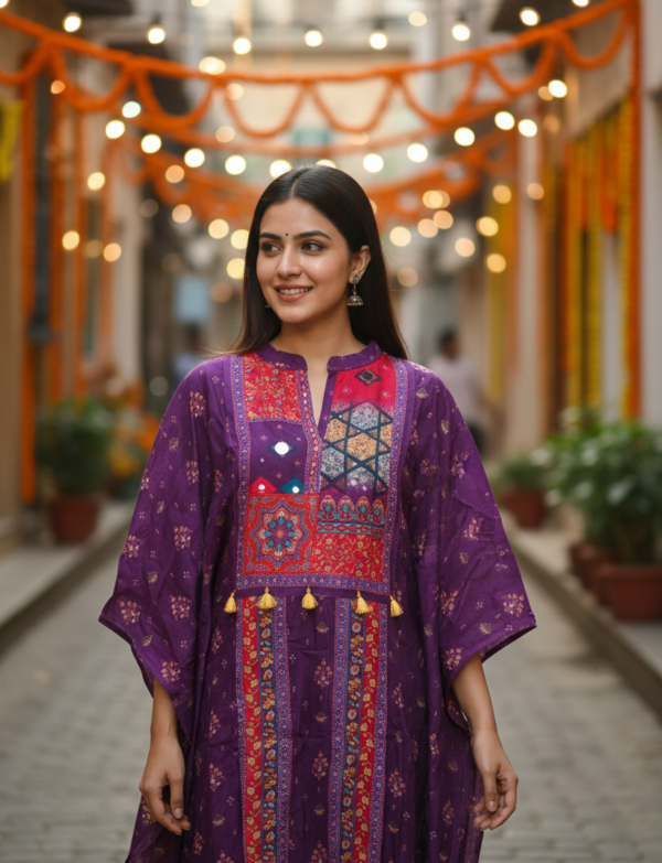 KAFTAN L MUSLIN KURTI